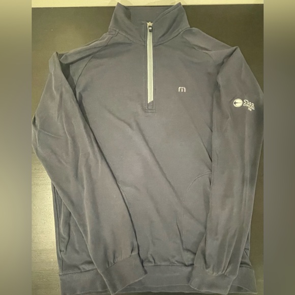 Travis Mathew *Excellent Cond* Cotton Quarter Zip. Size M